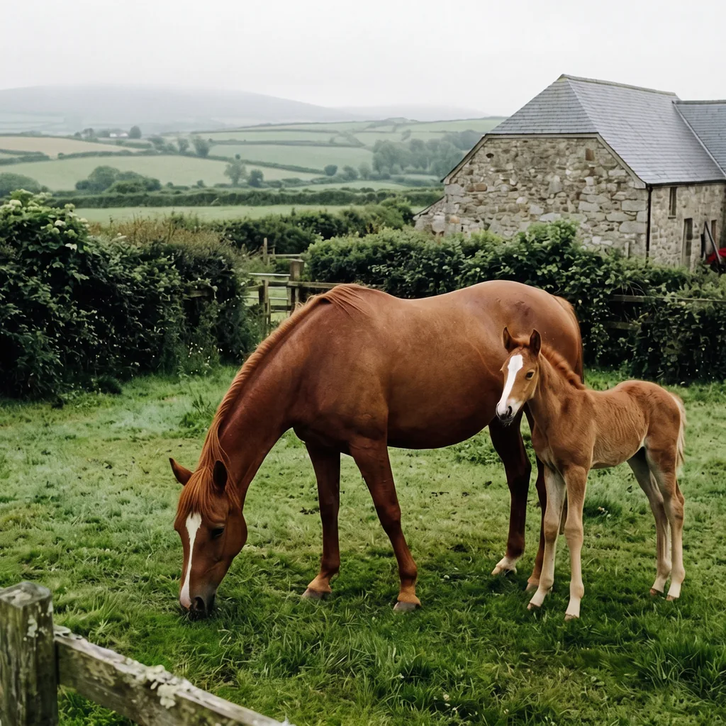 Élevage de chevaux au Ferme équestre de Gueyte, Bergerac